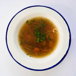 Грибной суп с картофельными ньокки заказать доставку в Красноярске | Доставка «Беллини»