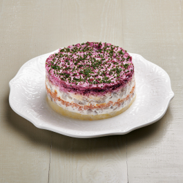 Сельдь под шубой 0,5кг заказать доставку в Красноярске | Доставка «Беллини»