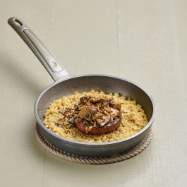 Hi-бифштекс из растительного мяса с булгуром заказать доставку в Красноярске | Доставка «Беллини»