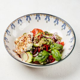 Овощной с брынзой и кахетинским маслом Овощной с брынзой и кахетинским маслом заказать доставку в Красноярске | «Баран и бисер»