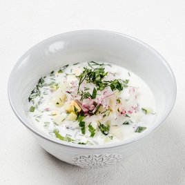Окрошка на квасе Окрошка на квасе заказать доставку в Красноярске | «Баран и бисер»