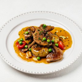 Язычки барашка с мятым картофелем и соусом хмели-сунели Язычки барашка с мятым картофелем и соусом хмели-сунели заказать доставку в Красноярске | «Баран и бисер»