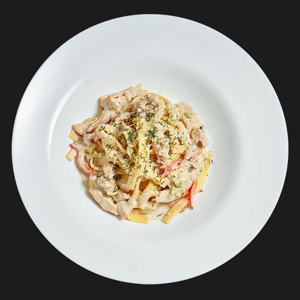 Соус с копчёным цыплёнком и овощами заказать доставку в Красноярске | «Перцы» в Красноярске
