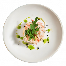 Салат со снежным крабом Салат со снежным крабом заказать доставку в Красноярске | Доставка «Беллини»