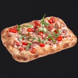 Римская с тунцом и красным луком Римская с тунцом и красным луком заказать доставку в Красноярске | «Перцы» в Красноярске