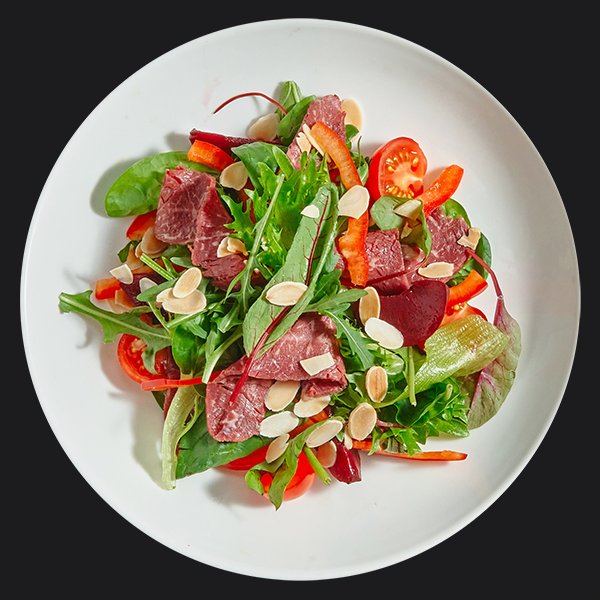 Салат с телятиной и сливой заказать доставку в Красноярске | «Перцы» в Красноярске