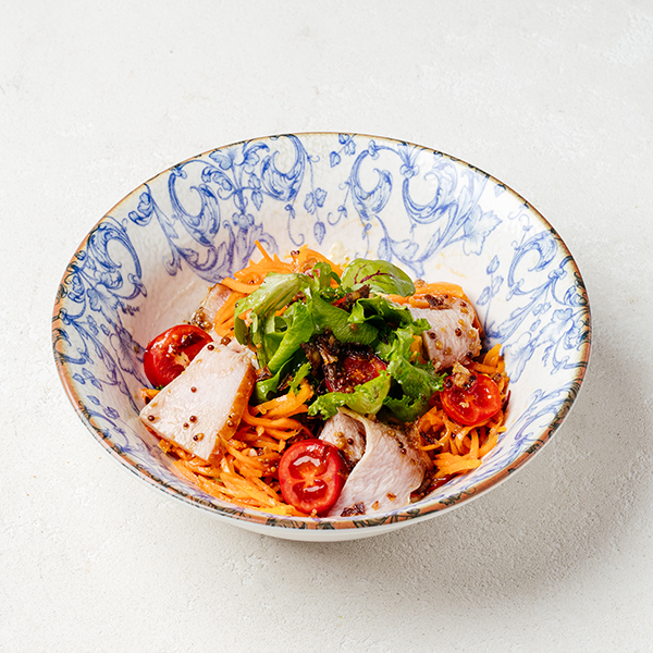 Салат с тамбовским окороком заказать доставку в Красноярске | Доставка «Беллини»