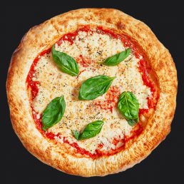 Маргарита с моцареллой из сыроварни «Formaggi» Маргарита с моцареллой из сыроварни «Formaggi» заказать доставку в Красноярске | «Перцы» в Красноярске