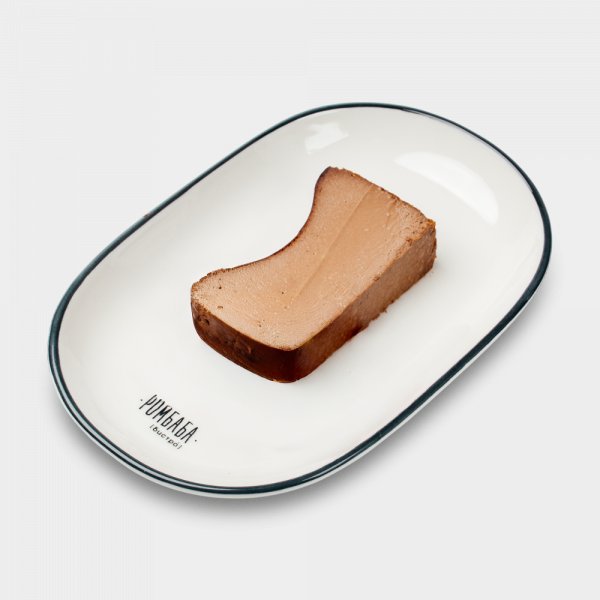 Ром-баскский шоколадный чизкейк  Ром-баскский шоколадный чизкейк  заказать доставку в Красноярске | «РомБаба»