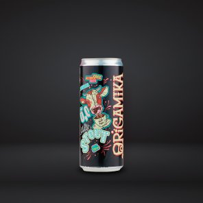 Origamika Milk Stout Россия, темное, стаут, безалкогольное,  заказать доставку в Красноярске | «Якитория»