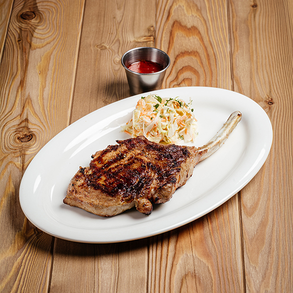 Стейк Томагавк из свинины Стейк Томагавк из свинины заказать доставку в Красноярске | Доставка «Беллини»