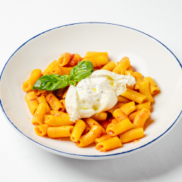 Ригатони арабьята с бурратой и базиликом Ригатони арабьята с бурратой и базиликом заказать доставку в Красноярске | Формаджи