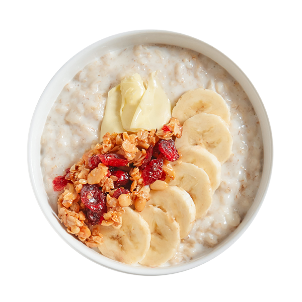 Каша овсяная с бананом и гранолой  заказать доставку в Красноярске | Доставка «Беллини»