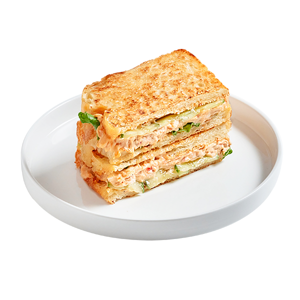 Сэндвич с риетом из горбуши и снежного краба заказать доставку в Красноярске | Доставка «Беллини»