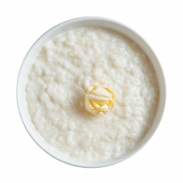 Рисовая каша на коровьем молоке со сливочным маслом Рисовая каша на коровьем молоке со сливочным маслом заказать доставку в Красноярске | Доставка «Беллини»