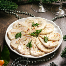 Куриная руляда с омлетом заказать доставку в Красноярске | Доставка «Беллини»