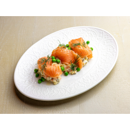 Оливье со слабосолёным лососем заказать доставку в Красноярске | Mama`s»