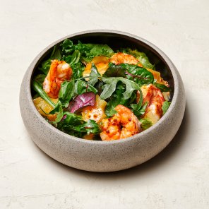 Салат с креветками в соусе том ям заказать доставку в Красноярске | «Якитория»