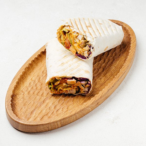 Шаурма с курицей гриль Шаурма с курицей гриль заказать доставку в Красноярске | «Баран и бисер»