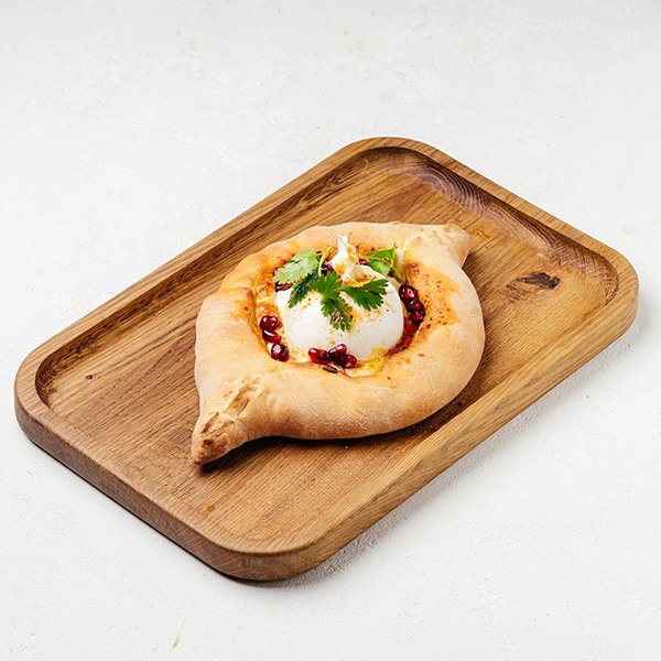 Хачапури по-аджарски с бурратой заказать доставку в Красноярске | «Баран и бисер»