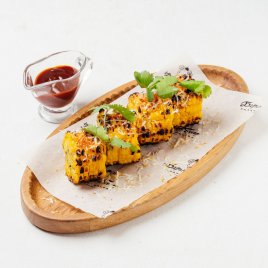 Кукуруза гриль в лимонном соусе Кукуруза гриль в лимонном соусе заказать доставку в Красноярске | «Баран и бисер»