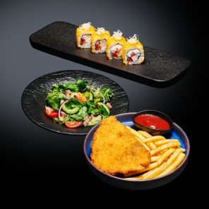 Салат+ролл+горячее заказать доставку в Красноярске | «Якитория»