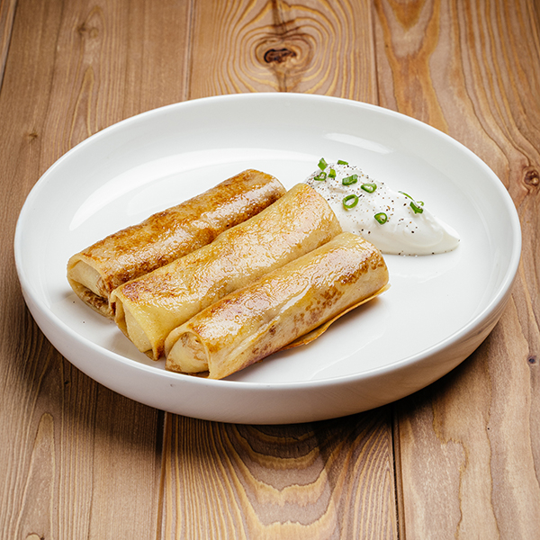 Блины с телятиной и рисом заказать доставку в Красноярске | «Свинья и бисер»