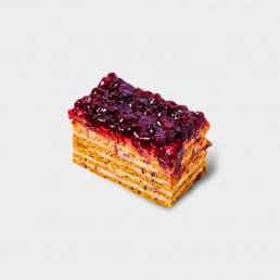 Постный медовик с брусникой Постный медовик с брусникой заказать доставку в Красноярске | «РомБаба»