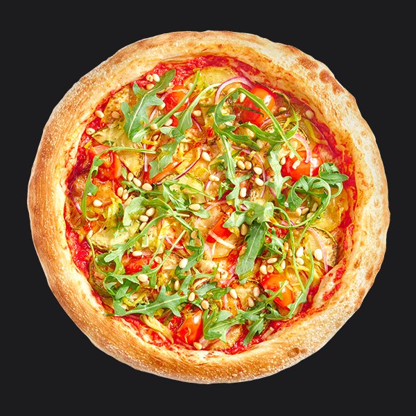 Пицца с овощами и сладким чили Пицца с овощами и сладким чили заказать доставку в Красноярске | «Перцы» в Красноярске