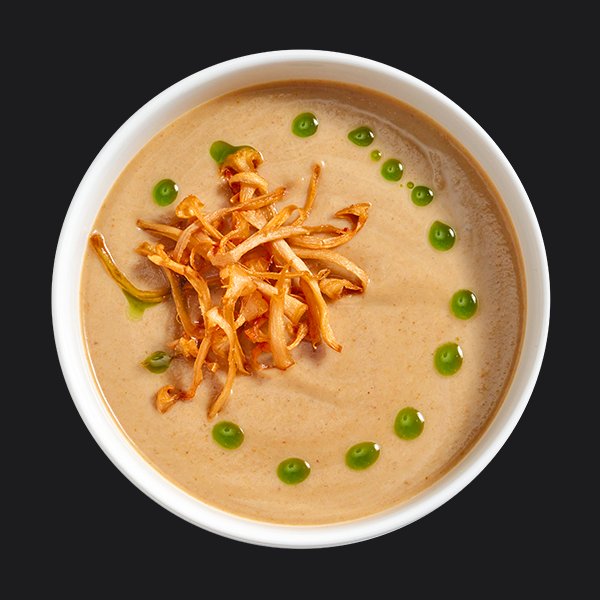 Грибной суп с жареными вёшенками Грибной суп с жареными вёшенками заказать доставку в Красноярске | «Перцы» в Красноярске