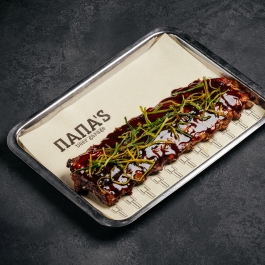 Свиные рёбра с перечным соусом  заказать доставку в Красноярске | Доставка «Беллини»