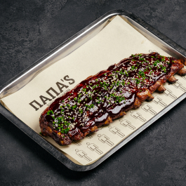 Свиные рёбра с соусом хойсин заказать доставку в Красноярске | Доставка «Беллини»