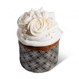 Кулич традиционный с цукатами и клюквой заказать доставку в Красноярске | Доставка «Беллини»