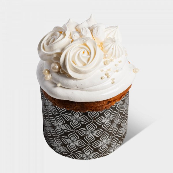 Кулич традиционный с цукатами и клюквой Кулич традиционный с цукатами и клюквой заказать доставку в Красноярске | «РомБаба»