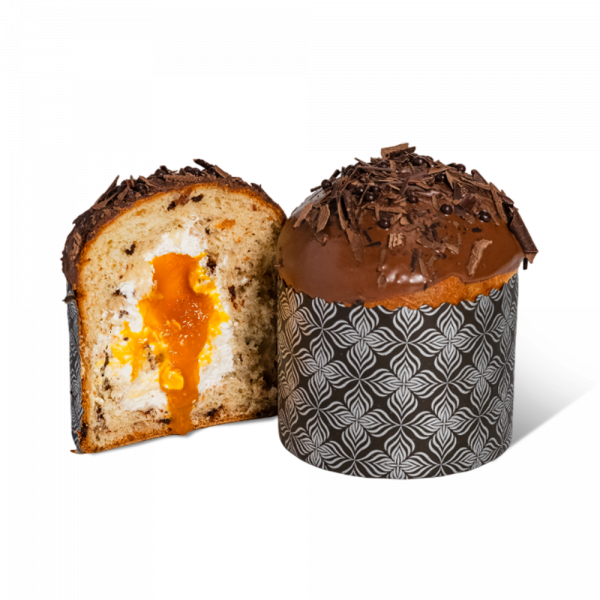 Кулич с творожной начинкой и манго Кулич с творожной начинкой и манго заказать доставку в Красноярске | Доставка «Беллини»