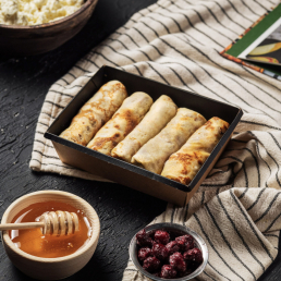 Блинчики с лисичками и овощами заказать доставку в Красноярске | «Bellini Kitchen»