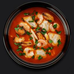 Итальянская похлёбка с морепродуктами