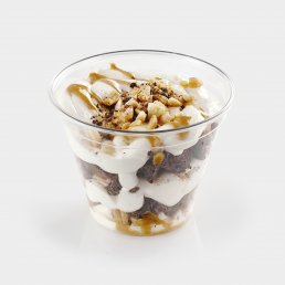 Брауни с карамелью и орехами Брауни с карамелью и орехами