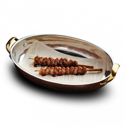 Куриные сердечки на гриле