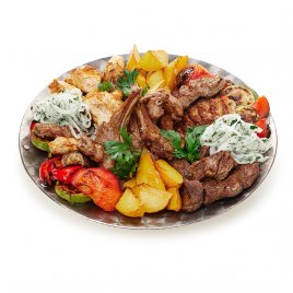 Ассорти мяса на гриле заказать доставку в Красноярске | «Баран и бисер»