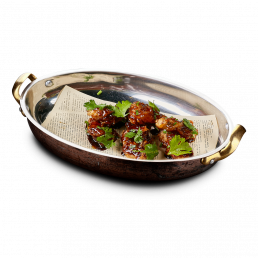 Куриные крылья в панировке и соусе барбекю Куриные крылья в панировке и соусе барбекю