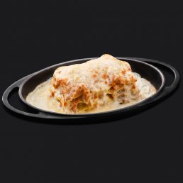 Лазанья с лисичками и копчёным цыплёнком Лазанья с лисичками и копчёным цыплёнком