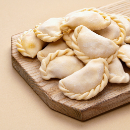 Вареники с картофелем и грибами Вареники с картофелем и грибами