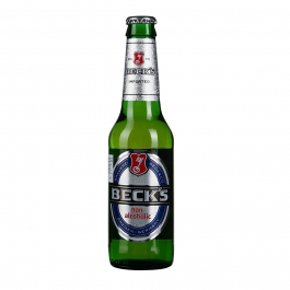 Пиво безалкогольное «Beck's Blue Non Alcoholic» светлое пастеризованное, 0,33 л заказать доставку в Красноярске | Доставка «Беллини»
