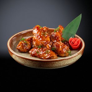Крылышки цыпленка BBQ Крылышки цыпленка BBQ