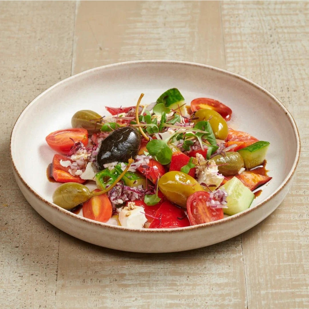 Греческий салат с фетаксой - пошаговый рецепт с фото на l2luna.ru