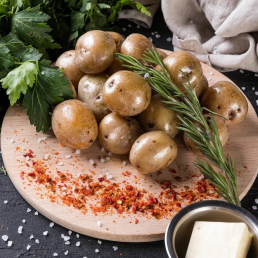 Мини-картофель с розмарином заказать доставку в Красноярске | «Bellini Kitchen»