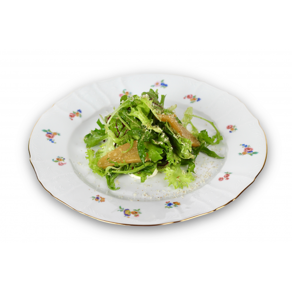 Зелёный салат с горгонзолой и печёной грушей заказать доставку в Красноярске | Формаджи