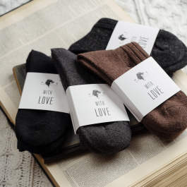 Уютные шерстяные носки, L-XL заказать доставку в Красноярске | Доставка «Беллини»