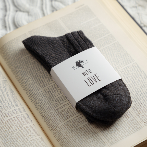 Уютные шерстяные носки, L-XL заказать доставку в Красноярске | Доставка «Беллини»